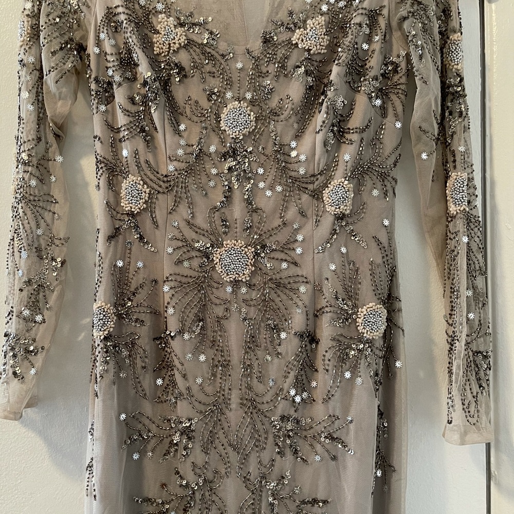 adrianna papell party wedding wear dress